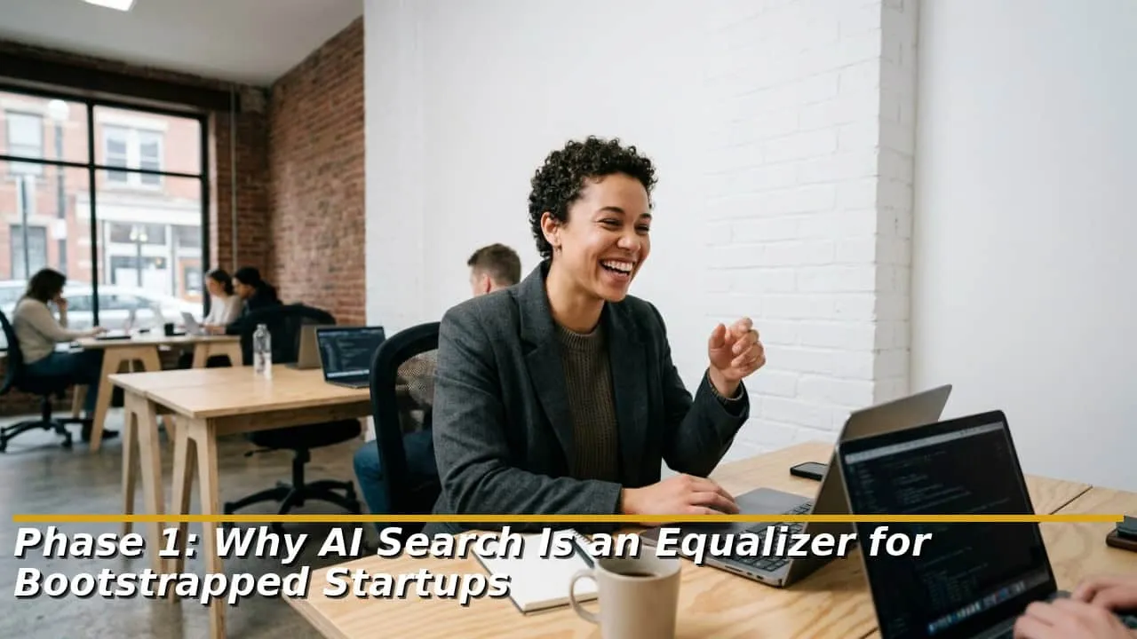 Practical AI Search Engine Marketing Guide for Startups: Low-Cost Tactics for Fast Visibility 88 Why AI Search Is an Equalizer for Bootstrapped Startups