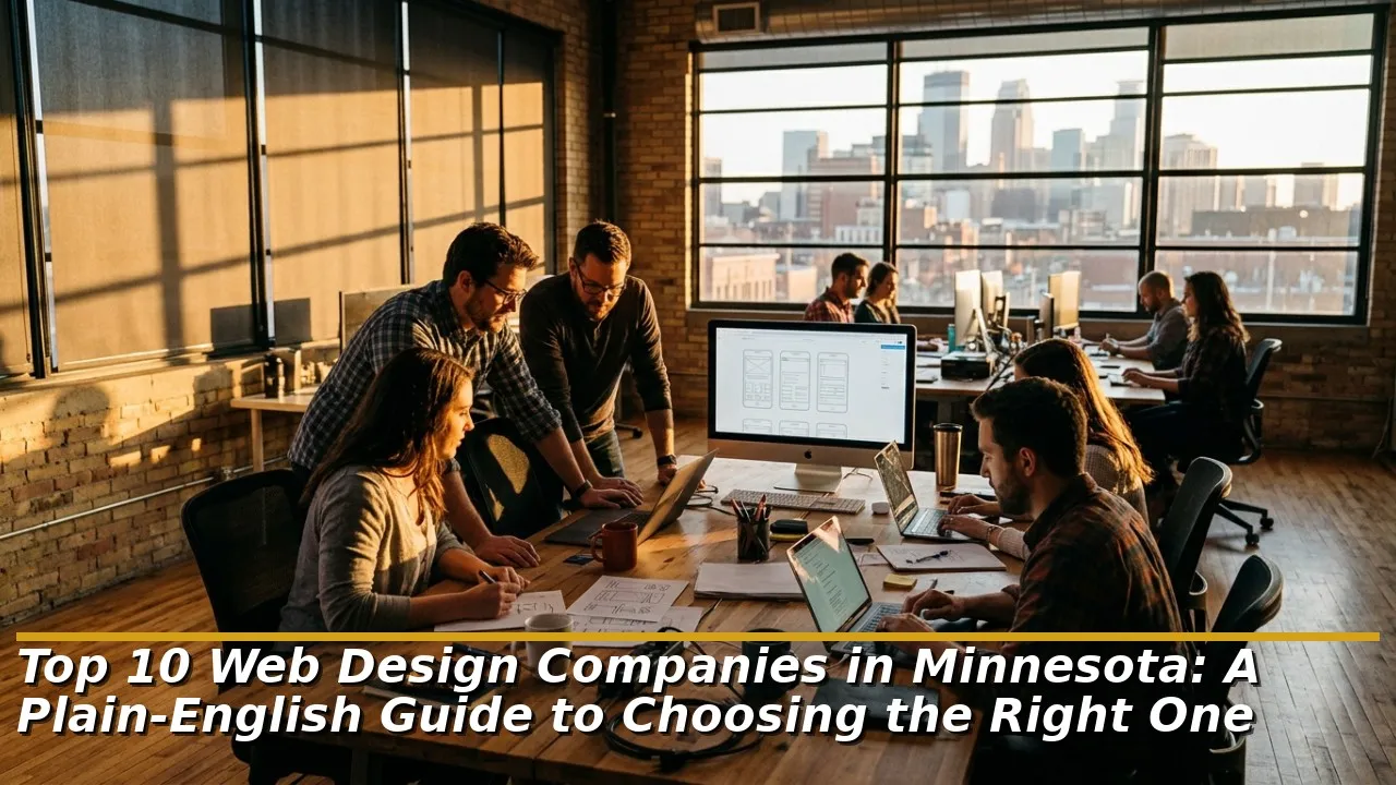 Top 10 Web Design Companies in Minnesota A Plain English Guide to Choosing the Right One