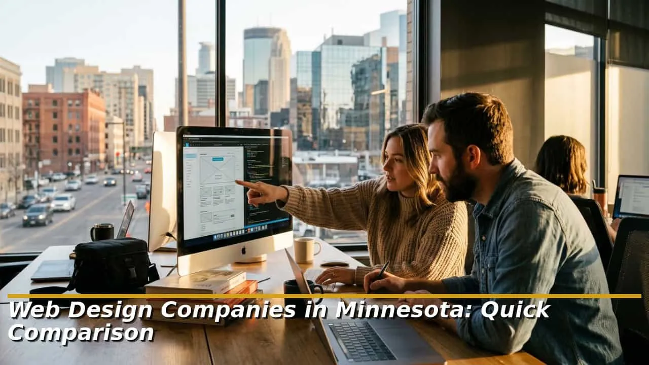Web Design Companies in MN Quick Comparison
