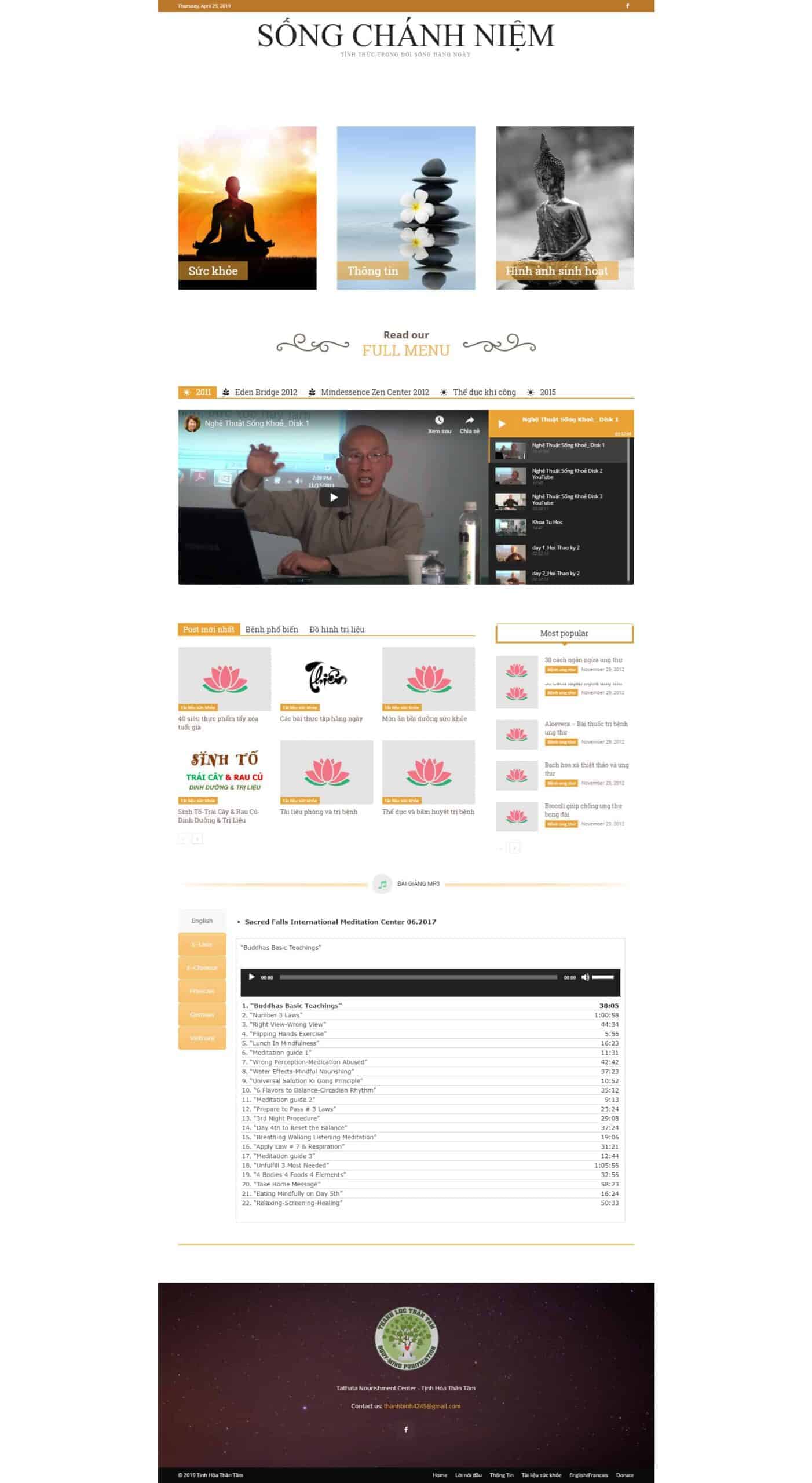 portfolio song chanh niem